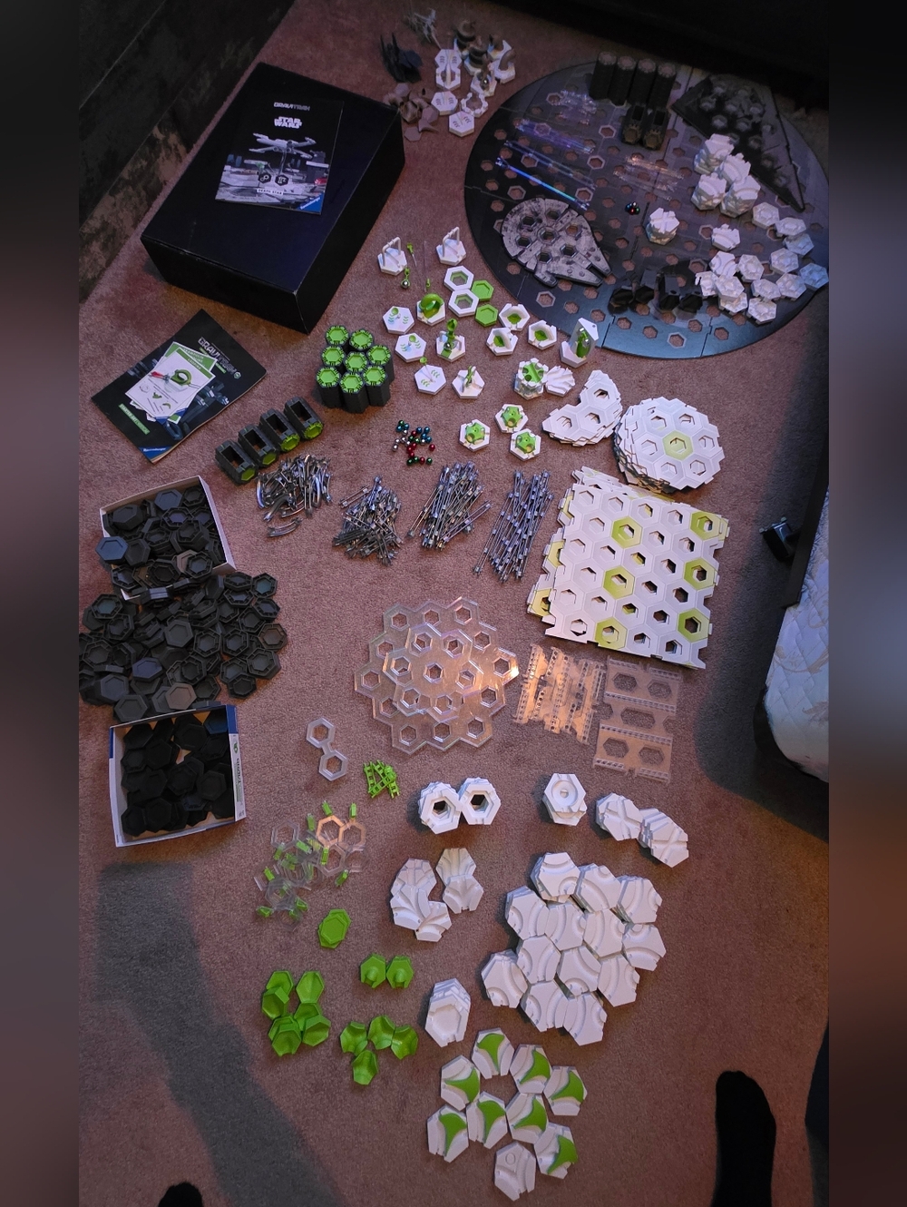 GraviTrax + StarWarsDeathStar Massive Expansion Lot 300+ pcs Tracks Accessories